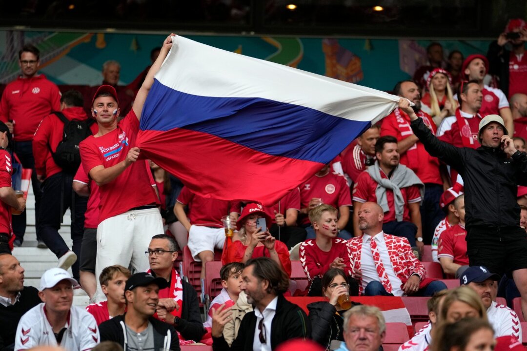 Russisches Testspiel gegen Serbien zählt für FIFA-Liste - Russische Fußball-Fans.