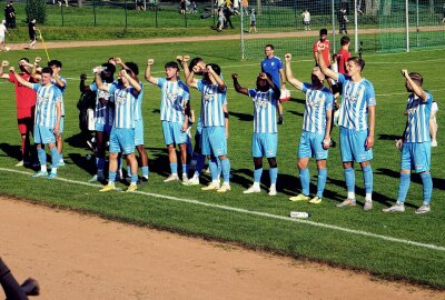 Der Chemnitzer FC zog nach einem 8:0-Sieg beim SV Merkur 06 Oelsnitz/V. souverän in die 3. Runde ein. Foto: Marcus Hengst