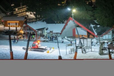Sächsische Skilifte in Not - Die Skilifte stehen still. Foto: B&S