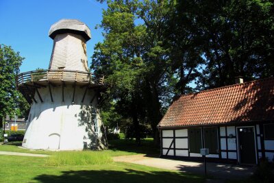 Salz auf unserem Weg: Radtour zum "Weißen Gold" - Windpumpe der ehemaligen Salinenanlage: Bereits im Mittelalter wurde in Königsborn solehaltiges Wasser gewonnen.
