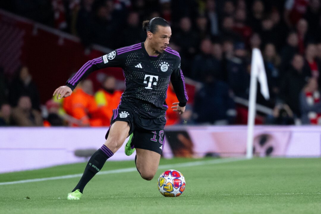 Sané rechnet mit Vertragsgesprächen in "den nächsten Wochen" - Spielt seit 2020 für den FC Bayern München: Leroy Sane.