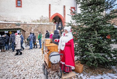 Schloss Rochsburg bittet zum Adventsmarkt - Es Weihnachtet auf Schloss Rochsburg. Foto: Dirk Hanus & Schloss Rochsburg