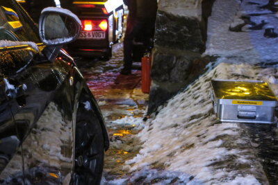 Schnee und Glätte sorgen für weitere Unfälle - Im Erzgebirge sorgten die Glättebedingungen für weitere Unfälle.