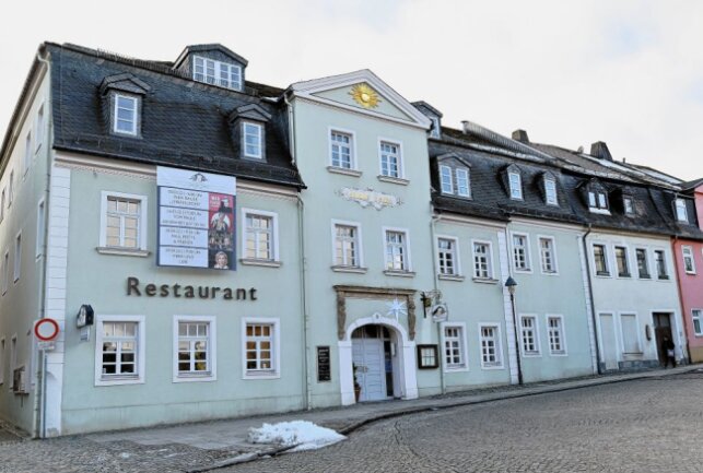 Das Kulturzentrum "Goldne Sonne" in Schneeberg öffnet wieder - am Sonntag startet dort der Konzertwinter. Foto: Ralf Wendland