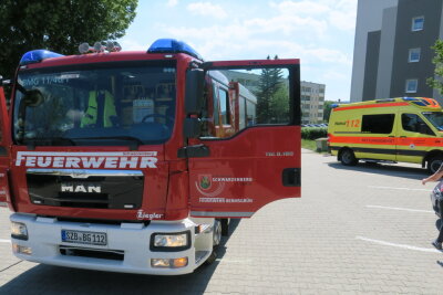 Schwarzenberg: Waschmaschine löst Feuerwehreinsatz aus - Der Brand einer Waschmaschine rief die Feuerwehr in Schwarzenberg auf den Plan. Foto: Niko Mutschmann