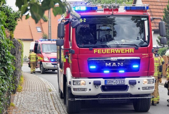 Schwerer Crash: Fahrer musste befreit werden - Ein Unfall ereignete sich in Beiersdorf, der Fahrer erlitt einen Schock. Foto: Sören Müller