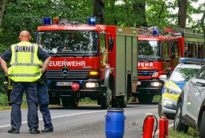 Schwerer Frontalcrash: Rettungshubschrauber im Einsatz - In Friedrichshain kam es zu einem schweren Unfall mit mehreren Verletzten. Foto: xcitepress/tb