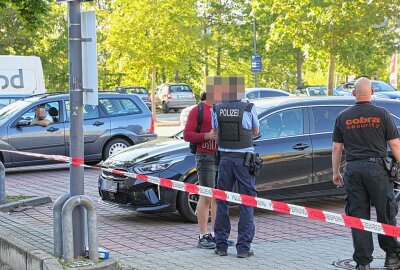 Schwerer Motorradunfall in Chemnitz - Schwerer Crash in Chemnitz. Foto: Jan Härtel