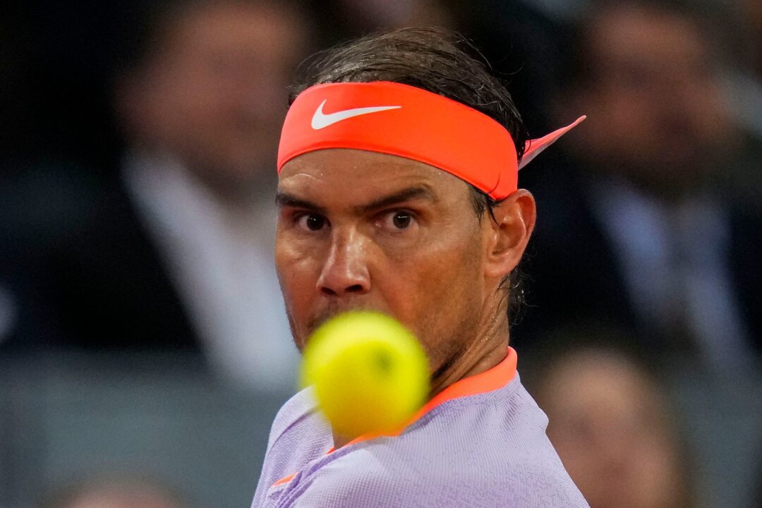 "Schwieriger Tag": Emotionales Aus für Nadal in Madrid - Rafael Nadal ist beim Turnier in Madrid ausgeschieden.