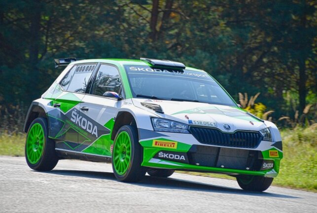 Mit dem Skoda Fabia Rally2 evo mischte Skoda in diesem Jahr die WRC2 auf. Foto: Thorsten Horn