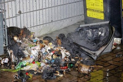 Seit Tagen brennen jede Nacht dutzende Mülltonnen - Seit Tagen brennen jede Nacht dutzende Mülltonnen. Foto: Harry Haertel