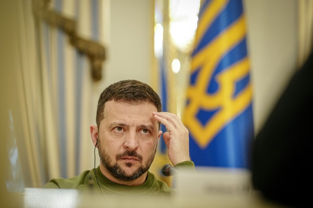 Selenskyj im Visier: Pole soll für Attentat spioniert haben - Der Präsident der Ukraine: Wolodymyr Selenskyj.