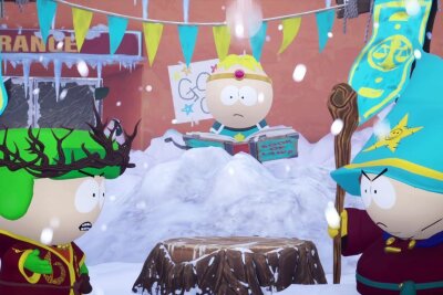 "Showtime!": Das sind die Spiele-Highlights im März 2024 - Statt Schnee von gestern erscheint mit "Snow Day" ein brandneues Arcade-Action-Game mit den "South Park"-Antihelden Cartman, Stan, Kyle und Kenny. Gespielt werden kann der schulfreie Tag im Schneechaos mit drei anderen Gamern oder allein. In letzterem Fall werden die anderen Figuren von der KI übernommen. Ab 26. März für PC, PS5, Xbox Series und Switch.