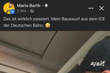 Mario Barth war außer sich.