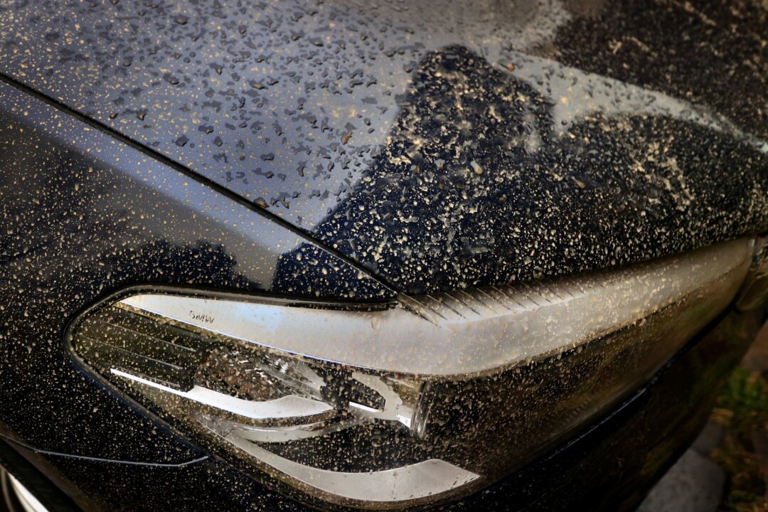 So geht der Saharastaub schadlos vom Auto ab - Saharastaub besteht aus feinen Sandkörnern, die auf Lack, Scheiben und Kunststoffoberflächen Kratzer hinterlassen können.