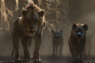 So gut ist "Der König der Löwen" wirklich - Der Bösewicht Scar und die Hyänen.