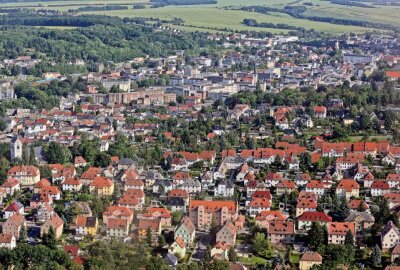So soll die Neugestaltung der Kirschbergsiedlung in Crimmitschau laufen - Blick in die Siedlung. Foto: Michel