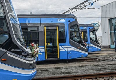 So will Chemnitz sein Straßenbahnnetz ausbauen - Ein weiterer Ausbau des Straßenbahnnetzes in Chemnitz ist geplant. Foto: Andreas Seidel