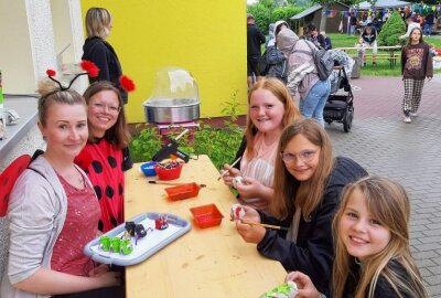 Sommerfest in der Zuger Kita "Löwenzahn" - Im Freiberger Ortsteil Zug fand das Sommerfest im Kindergarten "Löwenzahn" statt. Foto: Renate Fischer