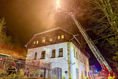 Spendenaktion für Brandopfer in Eibenstock - Vergangenen Mittwoch kam es zu einem schweren Brand in Eibenstock. Foto: Medienservice Erzgebirge