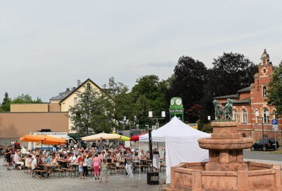 Squeezebox Teddy ist in Oelsnitz aufgetreten - Zum Abschluss des Oelsnitzer Kultursommers ist Squeezebox Teddy aufgetreten. Foto: Ralf Wendland