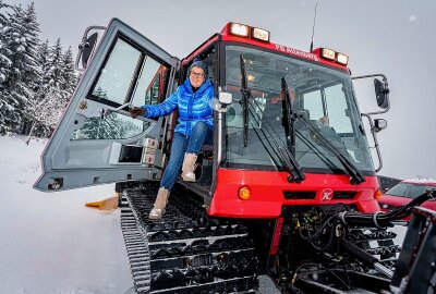 Start in die Skisaison: Tourismusministerin Barbara Klepsch besucht Skigebiet in Altenberg - Tourismusministerin Barbara Klepsch hat heute den Wintersportort Altenberg zum Start der neuen Skisaison besucht. Foto: Manja Kelch