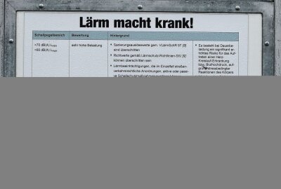 Stationärer Blitzer in Reitzenhain: Noch vor Jahreswechsel wird geblitzt - Lärm macht krank! Foto: Thomas Fritzsch/PhotoERZ