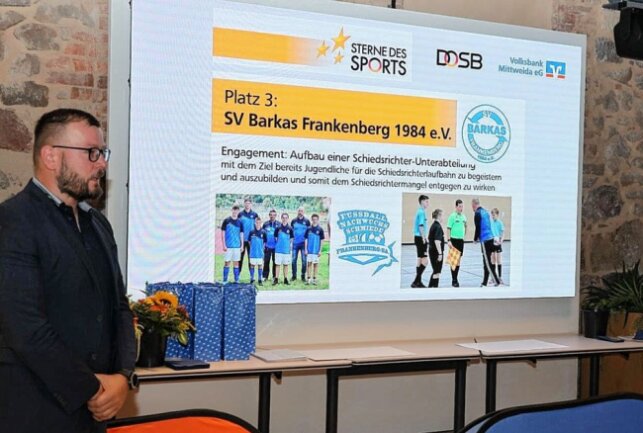 Sterne des Sports in Mittelsachsen vergeben - In der Werkbank 32 fand die Preisverleihung für die "Sterne des Sports" statt. Foto: Andrea Funke