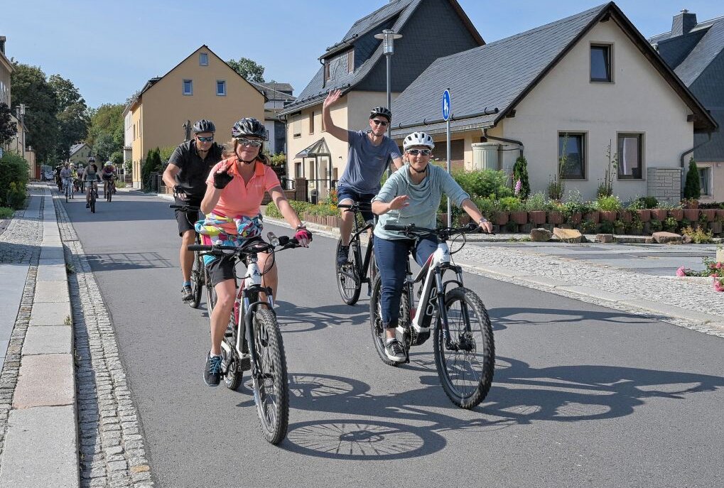 In Stollberg startet am Sonntag wieder eine Freizeit-Radtour.Foto: Ralf Wendland