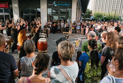 Straßenmusiker erobern mit Fête de la Musique die Innenstadt - Fête de la Musique am 21. Juni in der Chemnitzer Innenstadt. Foto: Rico Hinkel