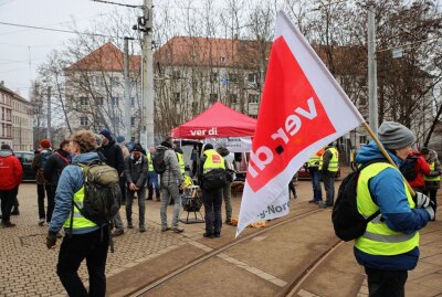 Streik bei LVB: Busse und Straßenbahnen fallen aus - Auch in Leipzig wird am 3. März gestreikt. Foto: Christian Grube