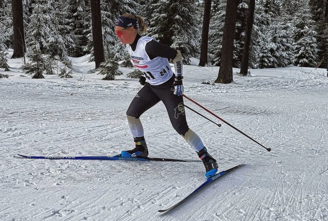 Studium in den USA bringt Seiffener Skilangläuferin in Top-Form - Bei ihrer Rückkehr an den Fichtelberg präsentierte sich Anna-Maria Dietze in starker Verfassung. Foto: Albrecht Dietze