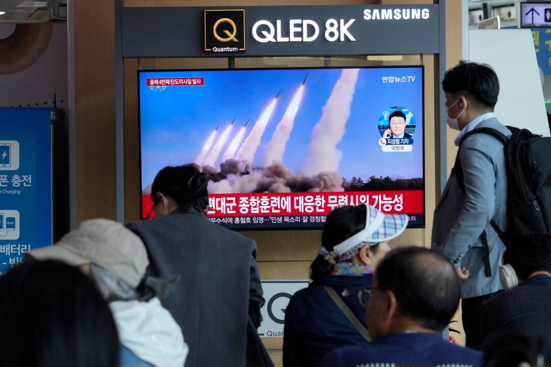 Südkorea: Nordkorea feuert mehrere Raketen ab - Nordkorea hat seit Beginn 2022 den Umfang seiner Waffentests einschließlich der Erprobung atomwaffenfähiger Raketen erheblich erhöht.