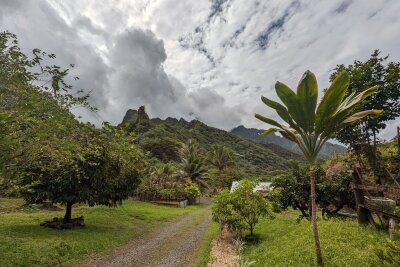 Südsee ungeschminkt: Auf der Suche nach dem echten Tahiti - Papenoo Valley: Das Tal zieht sich von der Nordküste bis ins Innere Tahitis.
