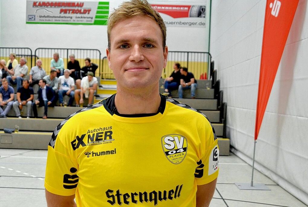 SV 04 Oberlosa stellt neue Mannschaft vor - Torsten Wetzel bleibt Kapitän des SV 04 Oberlosa. Foto: Karsten Repert