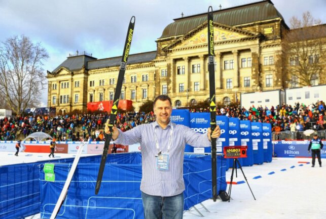 Weltcup-Organisator René Kindermann freut sich auf Ihren Besuch. Foto: Thomas Fritzsch/PhotoERZ