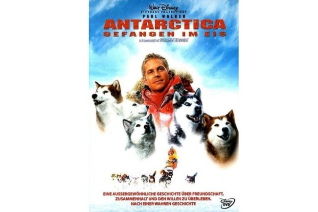 Antarctica - Gefangen im Eis (2006): Ein Geologe will kurz vor Wintereinbruch in der Antarktis nach Meteoriten suchen und überredet einen erfahrenen Scout, die Expedition zu führen. Nach einem Unfall müssen die beiden ihre Schlittenhunde zurücklassen. Für die Tiere beginnt ein Überlebenskampf in der Kälte.