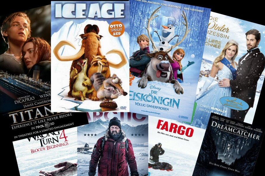 BLICK hat euch eine Galerie mit den schönsten Winterfilmen zusammengestellt: Titanic, Frozen, Ice Age,...