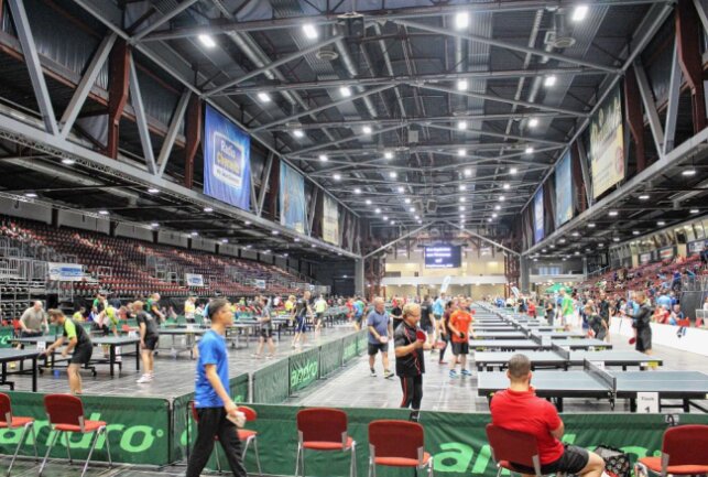 Tischtennis-Firmencup geht Ende Juni in die 13. Auflage - Impression vom letzten Firmencup. Foto: privat