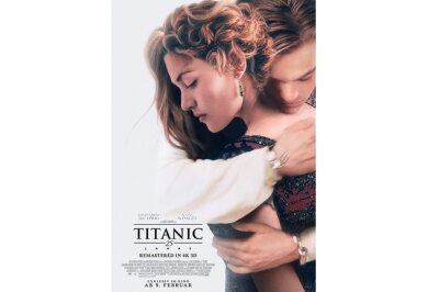 "Titanic" in 3D zum 25. Jubiläum wieder in deutschen Kinos - Das neue Filmplakat zu "Titanic".