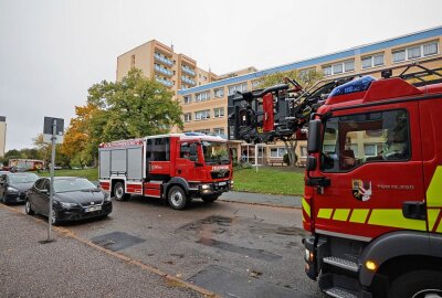 Toaster löst Feuerwehreinsatz im Altersheim aus -  Kurz nach den Eintreffen stellte sich heraus das eine Brandmeldeanlage ausgelöst hat. Foto: Andreas Kretschel