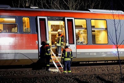 Tödlicher Zugunfall bei Flöha - Bei Flöha kam es zu einem tödlichen Zugunfall. Foto: Harry Härtel