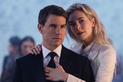 In "Mission: Impossible - Dead Reckoning Teil Eins" bekommt es Ethan Hunt (Tom Cruise) mit einer schurkischen KI zu tun - und mit alten Bekannten wie etwa der "Weißen Witwe" (Vanessa Kirby, Bild).
