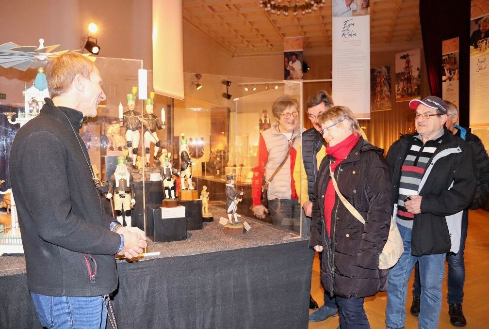 Traditionelle Januarausstellung lockt mit ungewöhnlichen Exponaten - Noch bis zum 5. Februar kann die traditionelle Januarausstellung im Annaberger Kulturzentrum Erzhammer bestaunt werden. Foto: Ilka Ruck