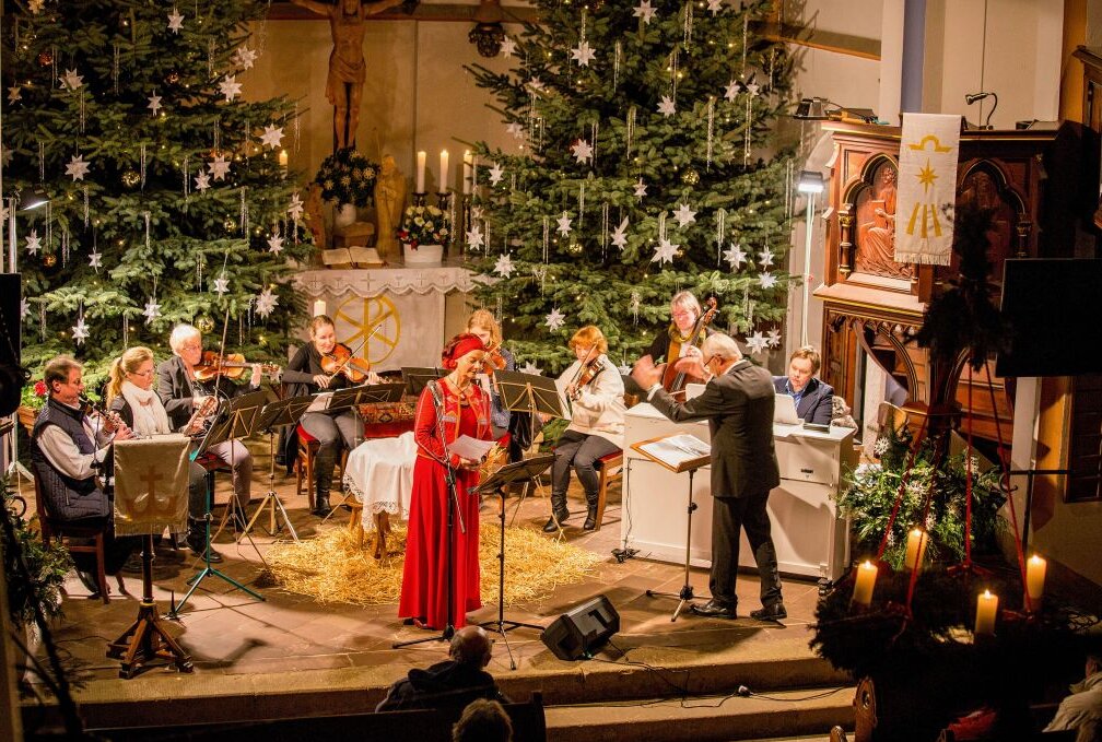 Traditionelles Konzert lockt 200 Besucher in die Mauersberger Kirche - Das Konzert "Weihnachtliche Musik zwischen den Jahren" wurde vom Mauersberger-Freundeskreis organisiert. Foto: Jan Görner
