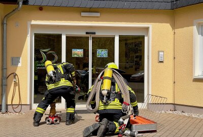 Training für den Ernstfall in Schneeberg - Foto: Daniel Unger