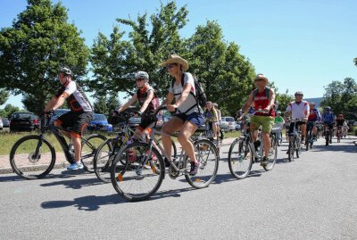 Traumstrecken im Zwönitztal während Radsportevent entdecken - 1.005 Teilnehmer haben 2019 die Zwönitztal-Radtour in Angriff genommen. Foto: Katja Lippmann-Wagner