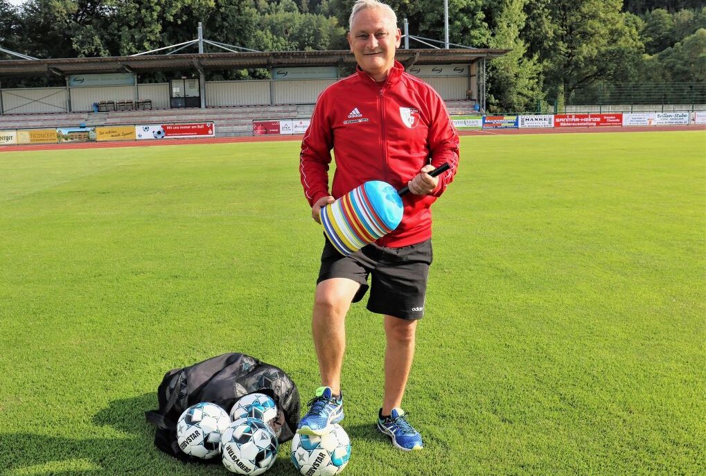 TSV Flöha geht mit neuem Trainer in die Landesklasse-Saison - Mike Hegewald trainiert künftig  die Landesklasse-Kicker des TSV Flöha. Foto: Knut Berger