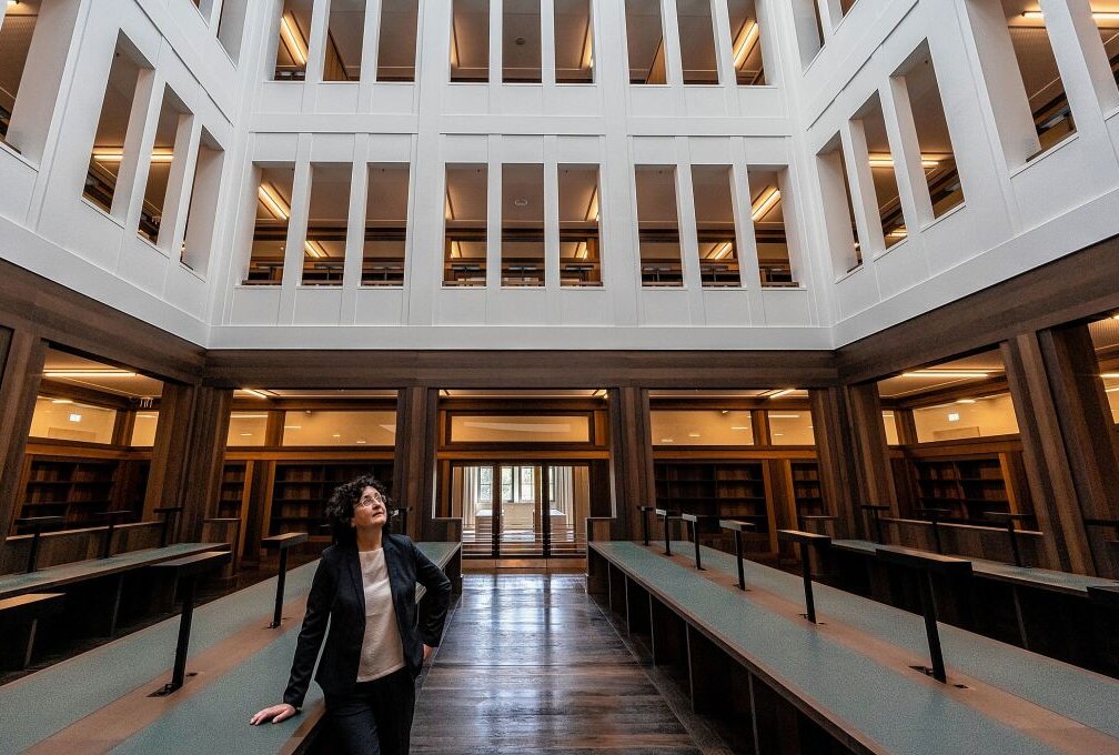 Die Architektur der Universitätsbibliothek wurde erneut ausgezeichnet. Foto: Ralph Kunz 