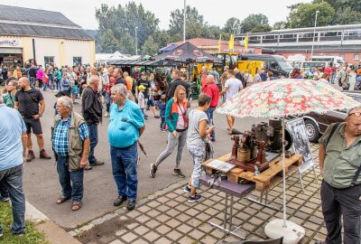 Über 100 Aussteller vor Ort: Bulldog Treffen lockt zahlreiche Besucher an - Internationales Stationärmotorentreffen in Burkhardtsdorf. Foto: André März
